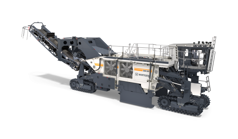 WIRTGEN 260 SX – MÁY KHAI THÁC BỀ MẶT ĐA ỨNG DỤNG LẦN ĐẦU TIÊN CÓ MẶT TẠI VIỆT NAM